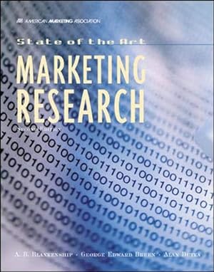 Seller image for State of The Art Marketing Research for sale by Reliant Bookstore