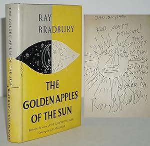 THE GOLDEN APPLES OF THE SUN (SIGNED W. A DRAWING BY RAY BRADBURY)