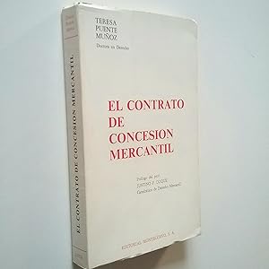 Seller image for El contrato de concesin mercantil for sale by MAUTALOS LIBRERA