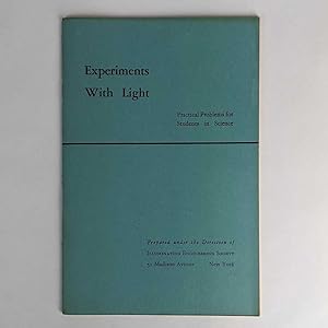 Experiments with Light: Practical Problems for Students in Science