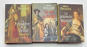 Image du vendeur pour Secret d tat complet en 3 volumes la chambre de la reine Le roi des halles - Le prisonnier masqu mis en vente par Lioudalivre