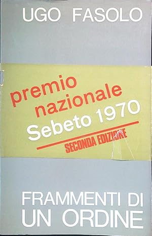 Seller image for Frammenti di un ordine for sale by Librodifaccia
