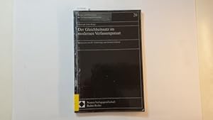 Image du vendeur pour Der Gleichheitssatz im modernen Verfassungsstaat : Symposion zum 80. Geburtstag von Bundesverfassungsrichter i.R. Professor Dr. phil. Dr. jur. Dr. h.c. Gerhard Leibholz am 21. November 1981 mis en vente par Gebrauchtbcherlogistik  H.J. Lauterbach