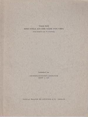 Bild des Verkufers fr Eine Stele aus der Nhe von Urfa. [Aus: Archologischer Anzeiger, Heft 2, 1969]. zum Verkauf von Fundus-Online GbR Borkert Schwarz Zerfa