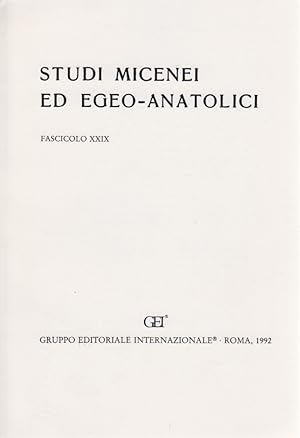 Seller image for Hethitologische Miszellen. [Aus: Studi Micenei ed Egeo-Anatolici, fasc. 29]. for sale by Fundus-Online GbR Borkert Schwarz Zerfa
