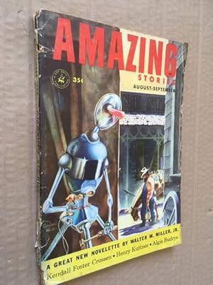 Imagen del vendedor de Amazing Stories August-September 1953 a la venta por Raymond Tait