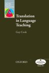 Seller image for Translation in Language Teaching for sale by Agapea Libros