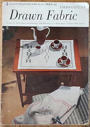 Seller image for Drawn Fabric Embroidery Designs for Table Linens and Furnishings with Instructions for a Wide rande of Drawn Fabric Stitches for sale by Shore Books