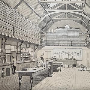 Drawings and Plans of the Lawes Testimonial Laboratory Rothamsted, Herts.