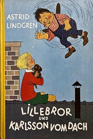 Lillebror und Karlsson vom Dach. Einband und Illustrationen von Ilon Wikland.