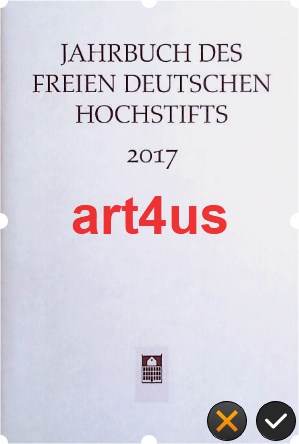 Seller image for Jahrbuch des Freien Deutschen Hochstifts 2017 for sale by art4us - Antiquariat