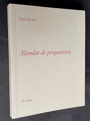 Seller image for Mandat de perquisition - for sale by Le Livre  Venir