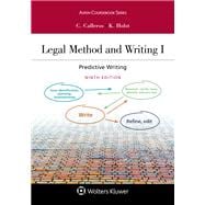 Imagen del vendedor de Legal Method and Writing I Predictive Writing a la venta por eCampus