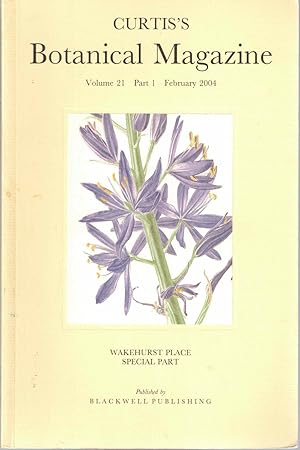 Bild des Verkufers fr Curtis's Botanical Magazine Volume 21 Part 1 February 2004 zum Verkauf von Kenneth Mallory Bookseller ABAA