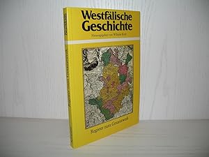 Imagen del vendedor de Westflische Geschichte: Register zum Gesamtwerk. a la venta por buecheria, Einzelunternehmen