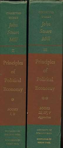 Bild des Verkufers fr Principles of Political Economy with some of Their Applications to Social Philosophy by John Stuart Mill zum Verkauf von avelibro OHG
