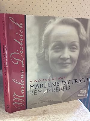 Seller image for A WOMAN AT WAR: Marlene Dietrich Remember for sale by Kubik Fine Books Ltd., ABAA