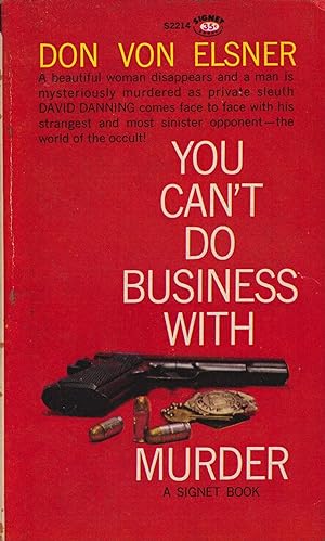 Seller image for You Can't Do Business with Murder for sale by Ziesings