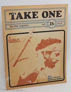 Seller image for Take One: the film magazine; vol. 1, #12, July-August 1968: Cuban Cinema for sale by Bolerium Books Inc.