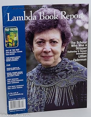 Bild des Verkufers fr Lambda Book Report: a review of contemporary gay & lesbian literature vol. 11, #6, Jan. 2003: The Scholar Who Was a Stripper zum Verkauf von Bolerium Books Inc.