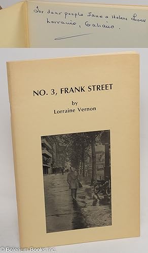 Imagen del vendedor de No. 3, Frank Street a la venta por Bolerium Books Inc.