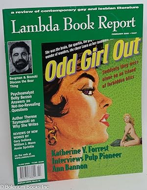 Bild des Verkufers fr Lambda Book Report: a review of contemporary gay & lesbian literature vol. 10, #7, Feb. 2002: Katherine V. Forrest Interviews Ann Bannon zum Verkauf von Bolerium Books Inc.