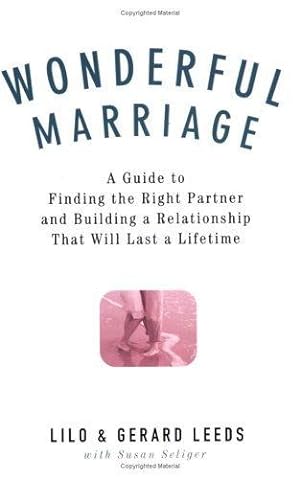 Imagen del vendedor de Title: Wonderful Marriage A Guide to Finding the Right Pa a la venta por WeBuyBooks