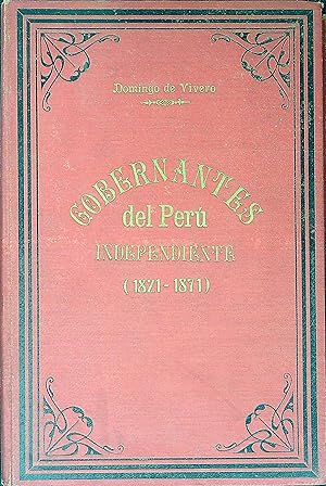 Imagen del vendedor de Galeri?a de retratos de los gobernantes del Peru? independiente (1821-1871) a la venta por Wonder Book