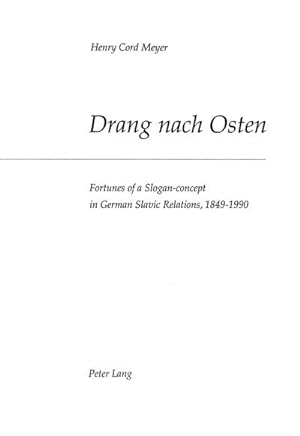 Image du vendeur pour Drang nach Osten mis en vente par BuchWeltWeit Ludwig Meier e.K.