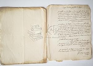 1816 Archive of Reference Letters for Applicants for Director of the Necker Enfants Malades Hospital