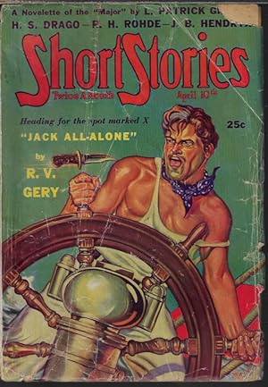 Seller image for SHORT STORIES: April, Apr. 10, 1938 for sale by Books from the Crypt