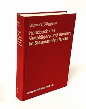 Seller image for Handbuch des Verteidigers und Beraters im Steuerstrafverfahren. for sale by Antiquariat Dennis R. Plummer