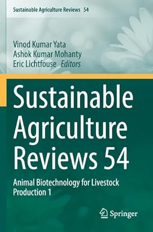 Immagine del venditore per Sustainable Agriculture Reviews 54 : Animal Biotechnology for Livestock Production 1 venduto da AHA-BUCH GmbH