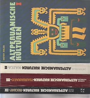 ( 4 BÄNDE ) Altamerikanische Kulturen. Band I - IV. Unter Mitarbeit v. Renate Strelow u.a. / Verö...