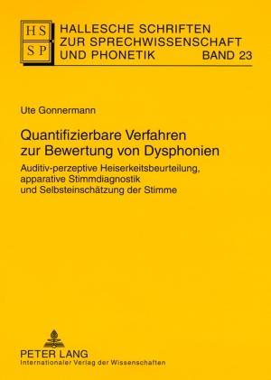 Immagine del venditore per Quantifizierbare Verfahren zur Bewertung von Dysphonien venduto da moluna