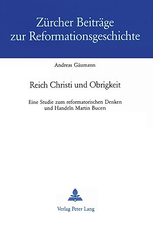 Seller image for Reich Christi und Obrigkeit for sale by moluna