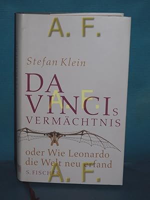 Bild des Verkufers fr Da Vincis Vermchtnis oder wie Leonardo die Welt neu erfand zum Verkauf von Antiquarische Fundgrube e.U.