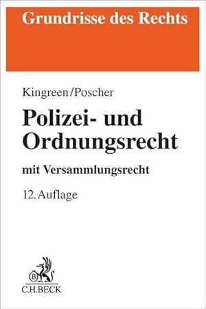 Bild des Verkufers fr Polizei- und Ordnungsrecht : mit Versammlungsrecht zum Verkauf von AHA-BUCH GmbH