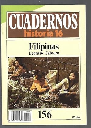 Imagen del vendedor de CUADERNOS HISTORIA 16. NUMERO 156: FILIPINAS a la venta por Desvn del Libro / Desvan del Libro, SL
