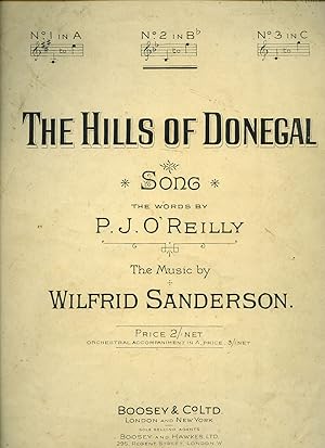 Seller image for The Hills of Donegal [Vintage Piano Solo Sheet Music] in B flat for sale by Little Stour Books PBFA Member