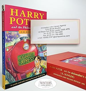 Seller image for Harry Potter and the Philosopher's Stone - Pristine association copy (Christopher Little) for sale by Winters Rare Books