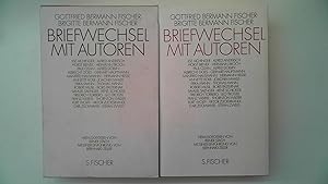 Bild des Verkufers fr Briefwechsel mit Autoren. Hrsg. von Reiner Stach unter redaktioneller Mitarbeit von Karin Schlapp. Mit einer Einfhrung von Bernhard Zeller. zum Verkauf von Antiquariat Maiwald