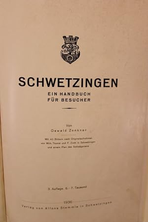 Seller image for Schwetzingen. Ein Handbuch fr Besucher. for sale by Antiquariat Bookfarm
