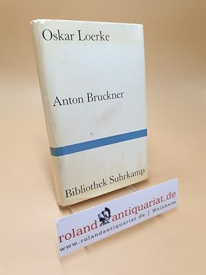 Bild des Verkufers fr Anton Bruckner ; e. Charakterbild ; Bd. 39 zum Verkauf von Roland Antiquariat UG haftungsbeschrnkt
