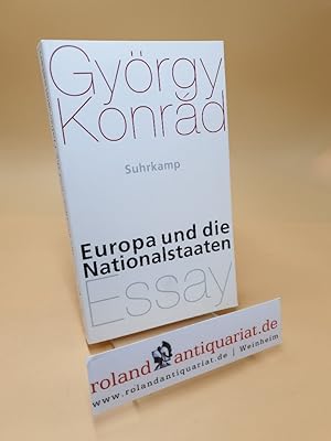 Bild des Verkufers fr Europa und die Nationalstaaten ; Essay zum Verkauf von Roland Antiquariat UG haftungsbeschrnkt