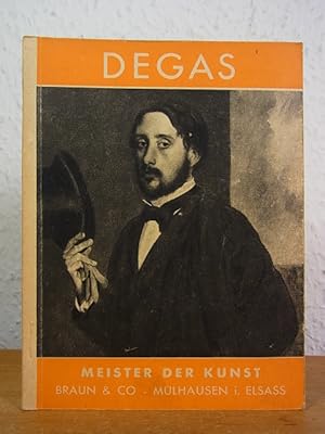 Bild des Verkufers fr Edgar Degas. Meister der Kunst zum Verkauf von Antiquariat Weber