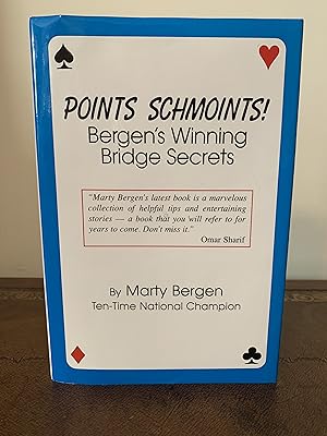Seller image for Points Schmoints!: Bergen's Winning Bridge Secrets [SIGNED FIRST EDITION, FIRST PRINTING] for sale by Vero Beach Books