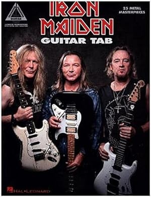Bild des Verkufers fr Iron Maiden: Guitar Tab - 25 Metal Masterpieces : Songbook, Tabulatur fr Gitarre zum Verkauf von AHA-BUCH GmbH