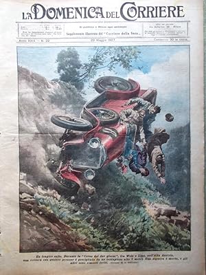 La Domenica del Corriere 29 Maggio 1927 Volta Mississippi Negri Re a Napoli York