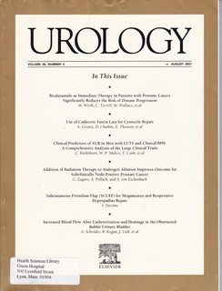 Urology Vol 58 No. 2 August 2001 Bicalutamide as Immediate Therapy in Patients with Prostate Canc...